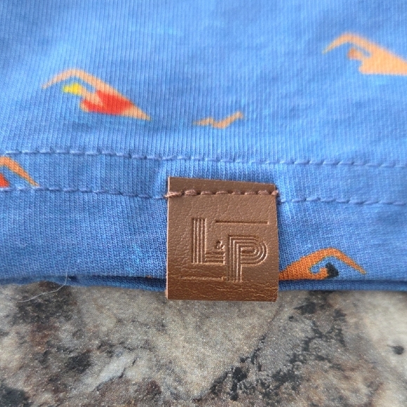 L&P Apparel Size 6-12 Months NEW Blue Kids Tank Top - Picture 2 of 8